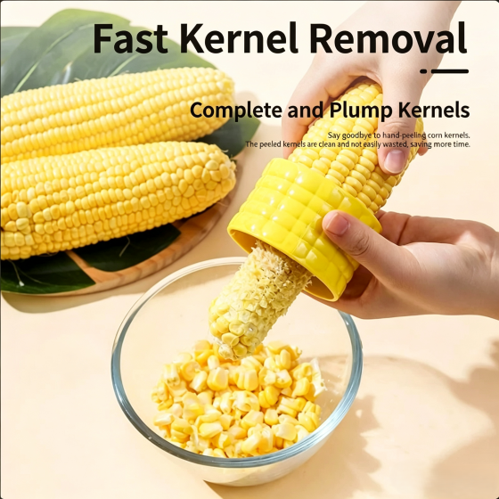 304 Stainless Steel Manual Corn Thresher & Stripper Peeler Tool