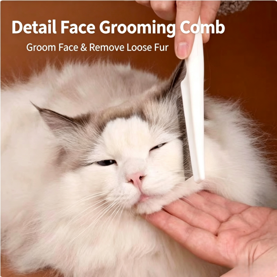 Pet Flea Comb Fine Tooth Grooming Comb for Dogs & Cats